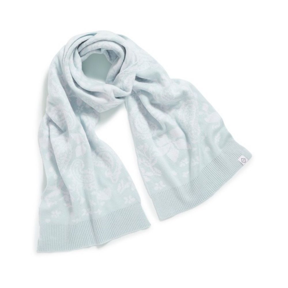 Vera‎ Bradley Scarf Women's OS Eden Paisley Mint Knit Sweater NWT